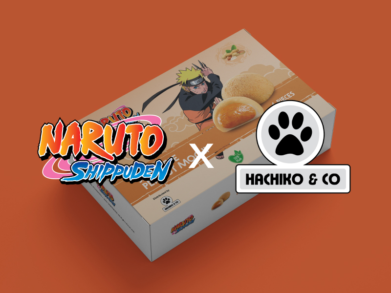 Packaging designs - Naruto x Hachiko & co